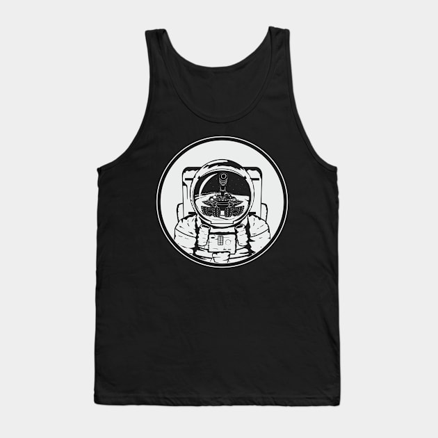 The astronaut met the tank Tank Top by FAawRay